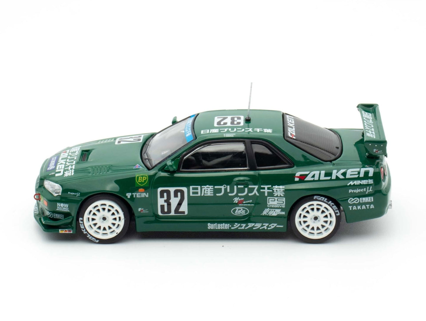 Inno64 Nissan Skyline GT-R (R34) - #32 "Prince Chiba Falken" Super Taikyu 1999 Class 1 Overall Winner IN64-R34-PCFAL
