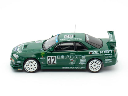 Inno64 Nissan Skyline GT-R (R34) - #32 "Prince Chiba Falken" Super Taikyu 1999 Class 1 Overall Winner IN64-R34-PCFAL