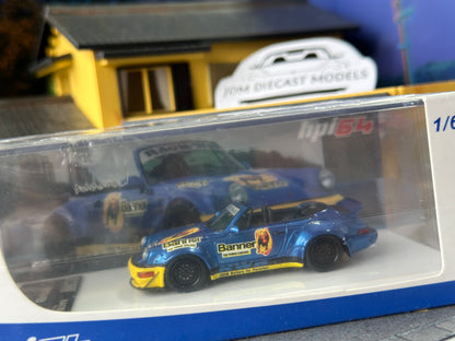 HPI RWB Porsche 911 (964) Cabriolet Blue
