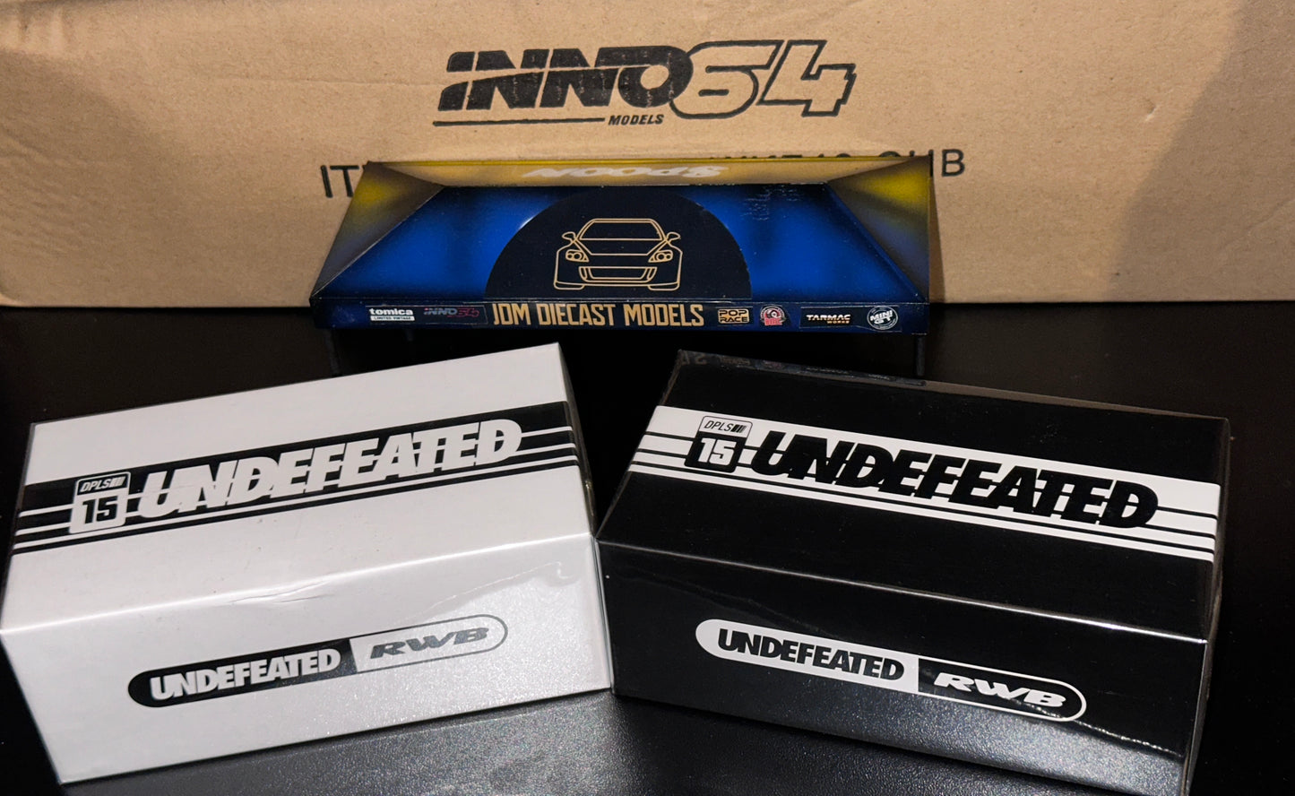 Inno64 DPLS Undefeated Porsche Set RWB993 & RWB964 Tokyo Auto Salon 2025 TMCS25