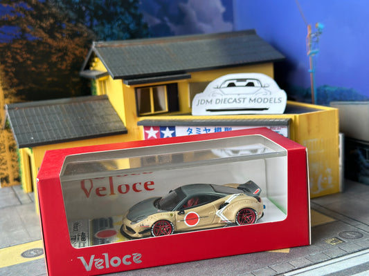 Veloce Ferrari 488 GTB LB Performance Glow in the dark desert Zero Sen Resin Limited 70pcs