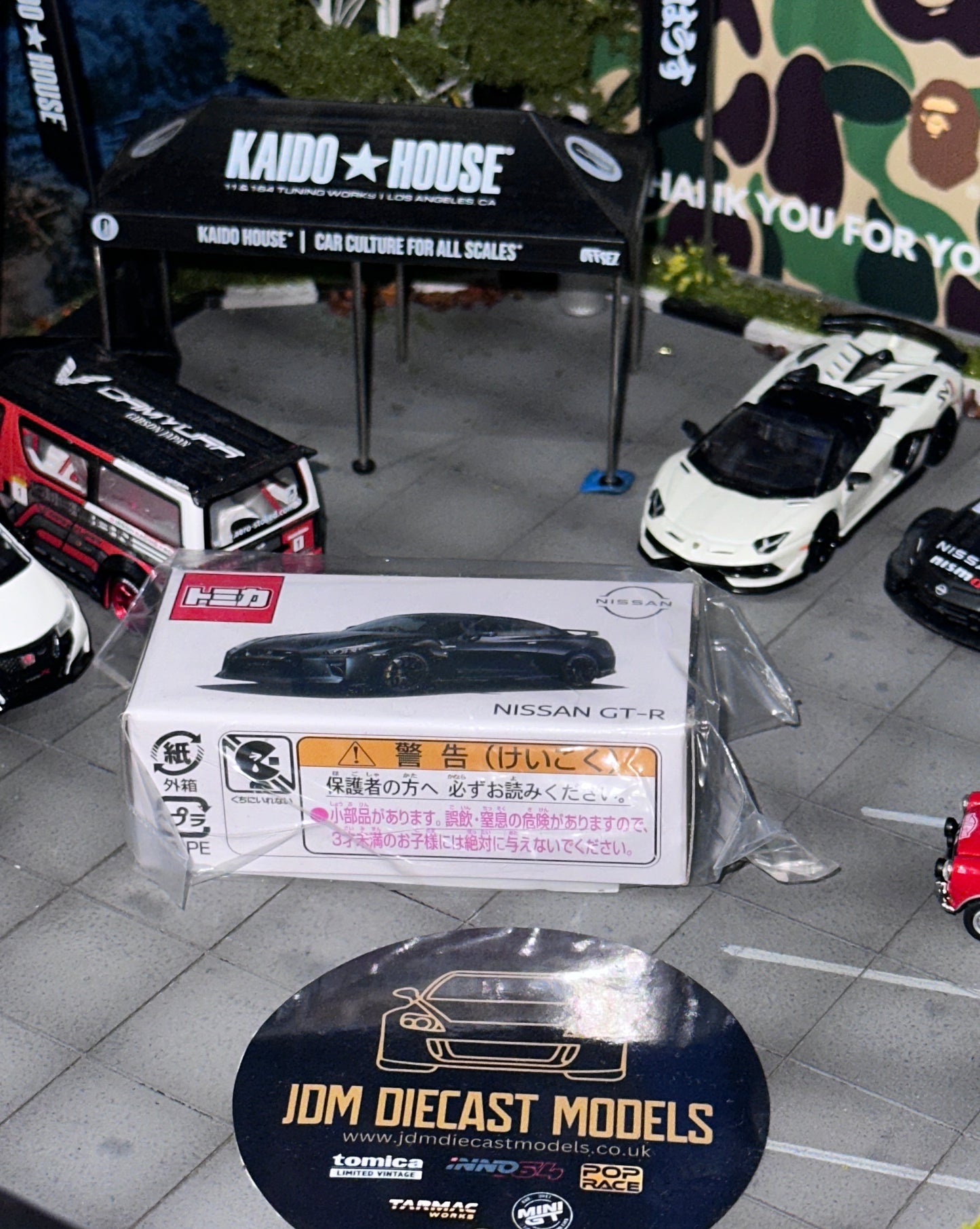 Takara Tomy Tomica Nissan Skyline GT-R R35 Midnight Purple Nismo Tokyo Auto Salon 2023