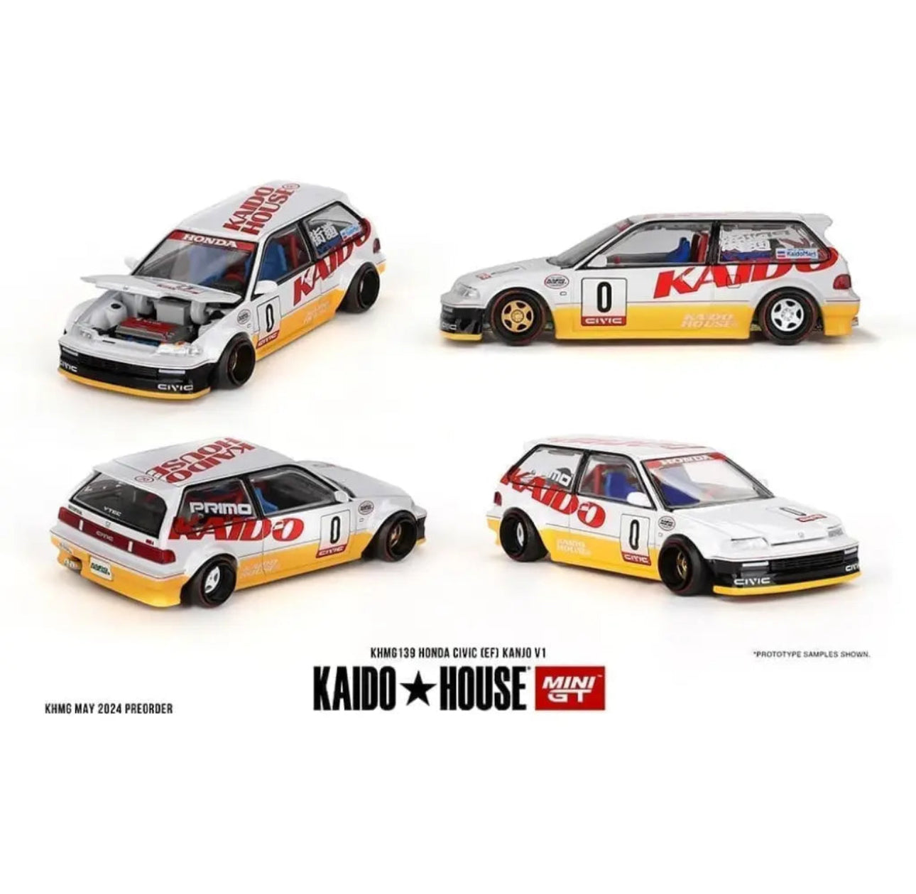 Kaido House Honda Civic (EF) Kanjo V1 KHMG139
