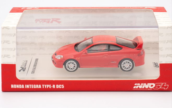 Inno64 Honda Integra Type-R DC5 Red IN64-DC5-RED RSX with extra set of wheels