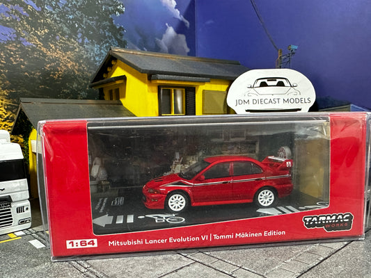 Tarmac Works Mitsubishi Lancer Evolution VI Tommi Makinen Edition T64-021-TMER
