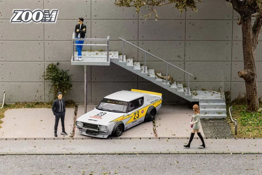 Zoom Skyline GT-R Kenmary KPGC110 Liberty Walk Flash 23