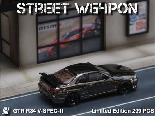 Street Weapon Nissan Skyline GT-R BNR34 V-Spec II