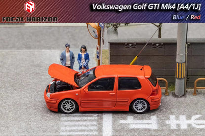 Preorder Focal Horizon VW Golf GTI Mk4Blue / Orange-Red"