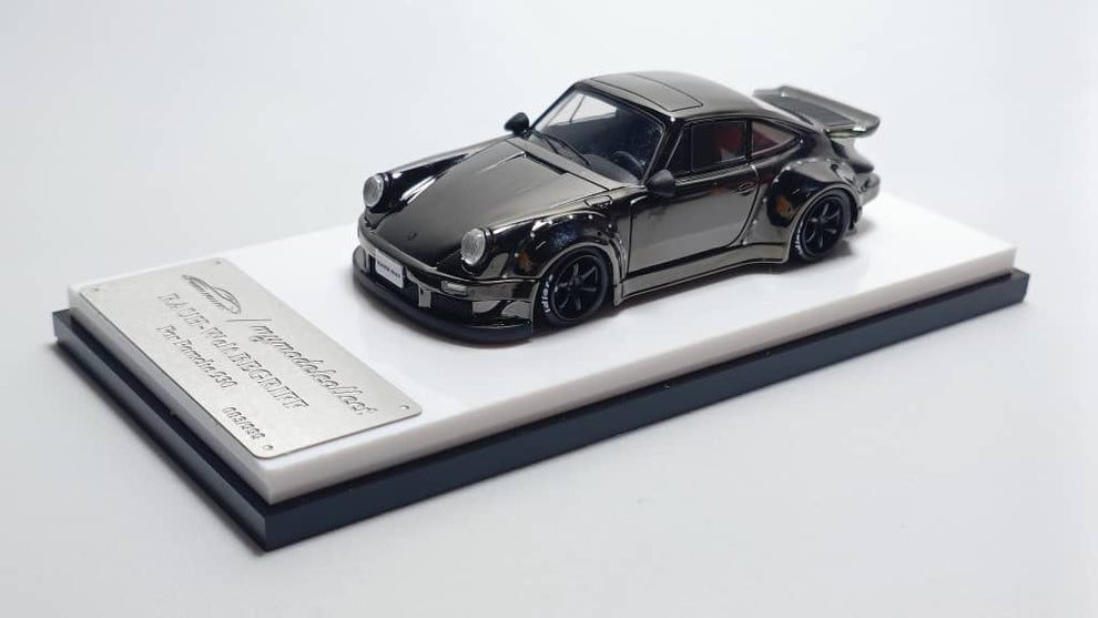 Model Collect Rauh-Welt RWB930 Whale Wing Chrome Gray – JDM Diecast Models