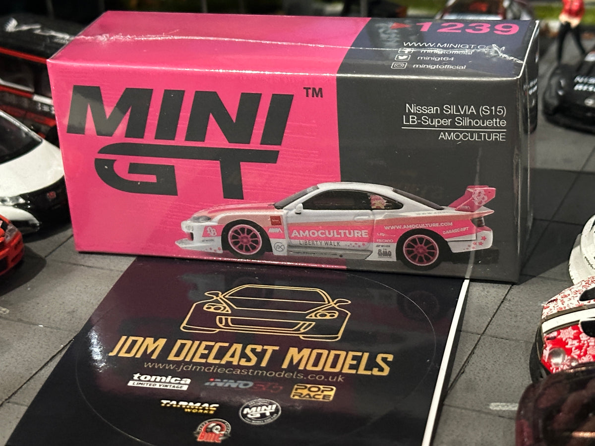Mini GT Nissan SILVIA (S15) LB-Super Silhouette AMOCULTURE MGT01239