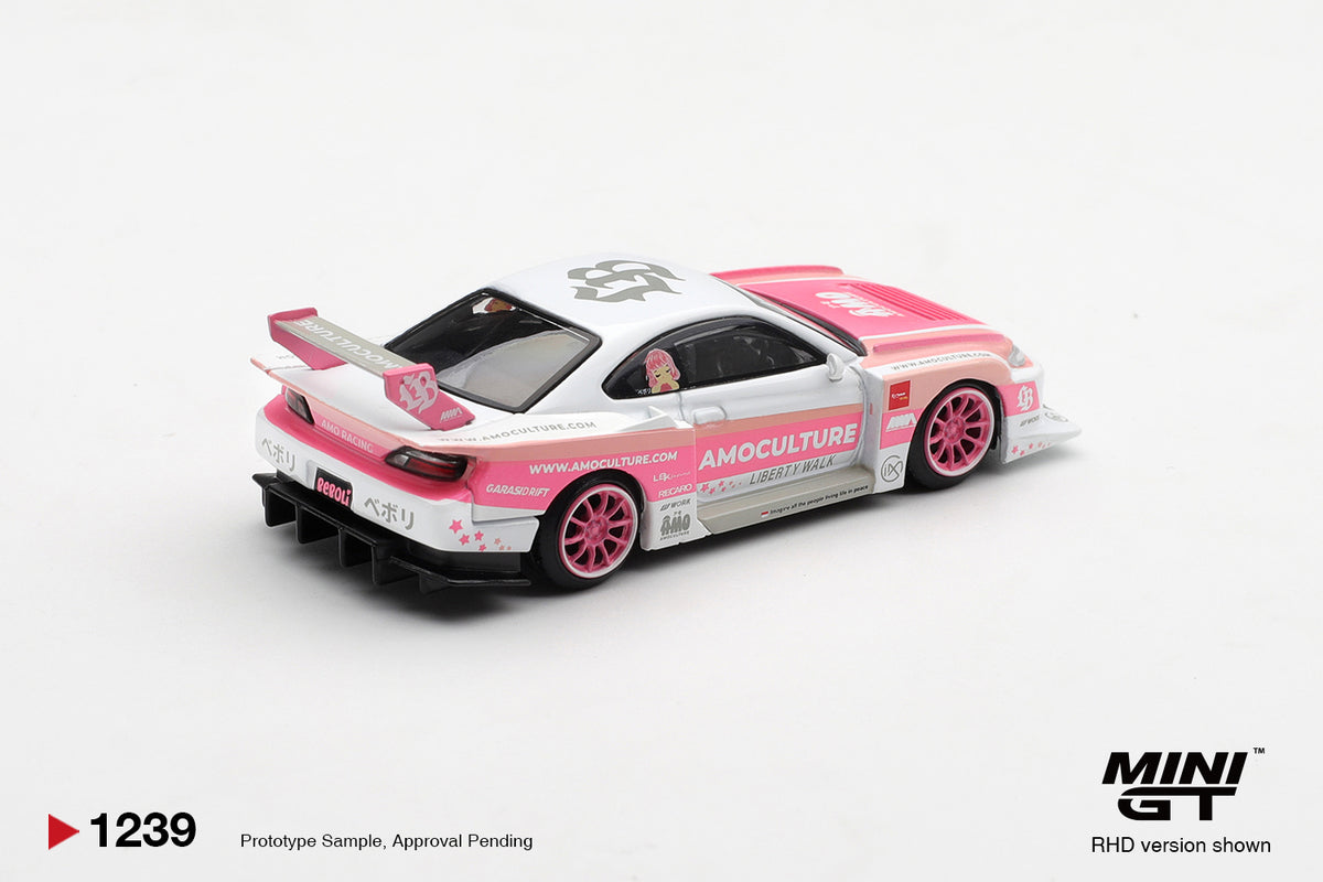 Mini GT Nissan SILVIA (S15) LB-Super Silhouette AMOCULTURE MGT01239