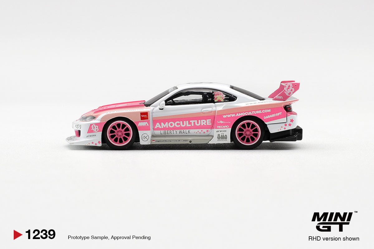 Mini GT Nissan SILVIA (S15) LB-Super Silhouette AMOCULTURE MGT01239