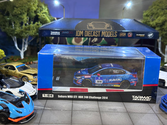 Tarmac Works Subaru Impreza WRX STI NBR 24H Challenge 2014 T64-016-14N24