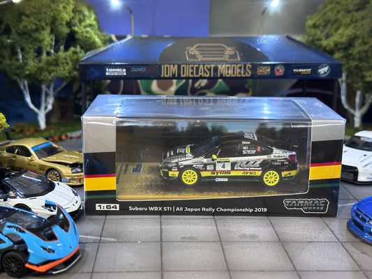 Tarmac Works Subaru Impreza WRX STI Japanese Rally Championship 2019 T64-016-19JRC