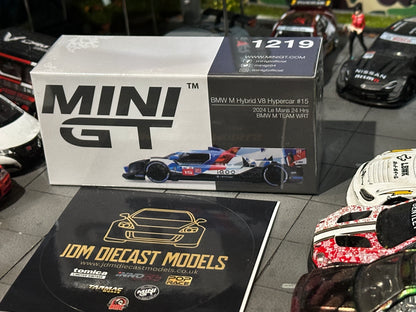 Mini GT BMW M Hybrid V8 Hypercar #15 Le Mans 2024 MGT01219