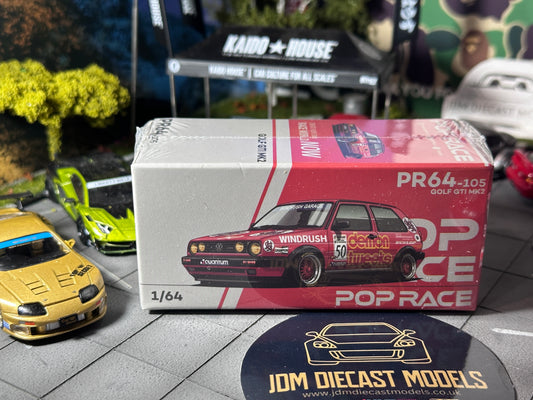 POPRACE Volkswagen Golf GTI MKII - TEAM DEMON TWEEKS BTCC 1988 PR640105