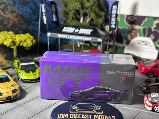 Mini GT McLaren 720S LB Works Purple MGT00841