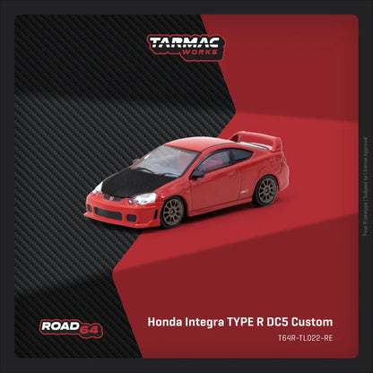 Tarmac Works Honda Integra TYPE R DC5 Custom Red T64R-TL022-RE