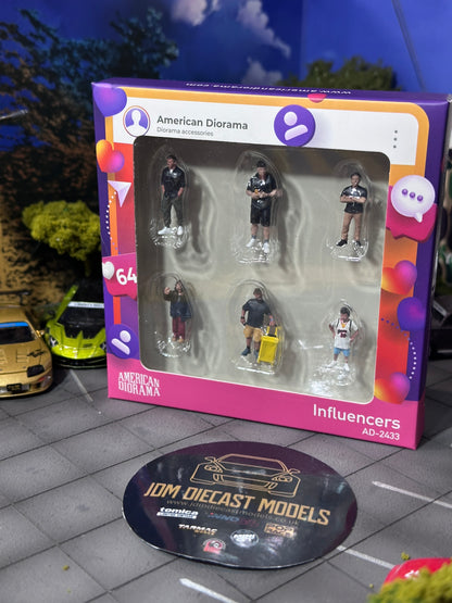 American Diorama Figure set - Influencers AD-2433