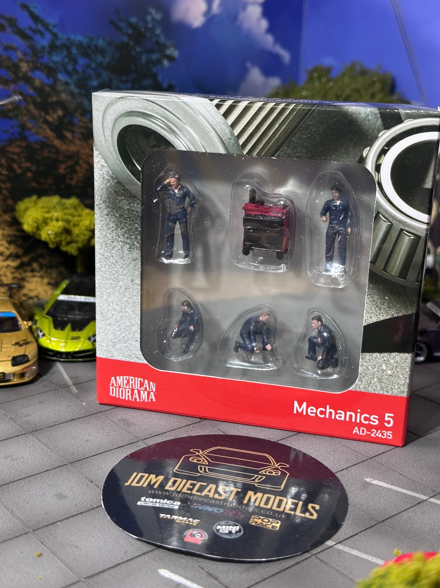 American Diorama Figure set - Mechanics 5 AD-2435