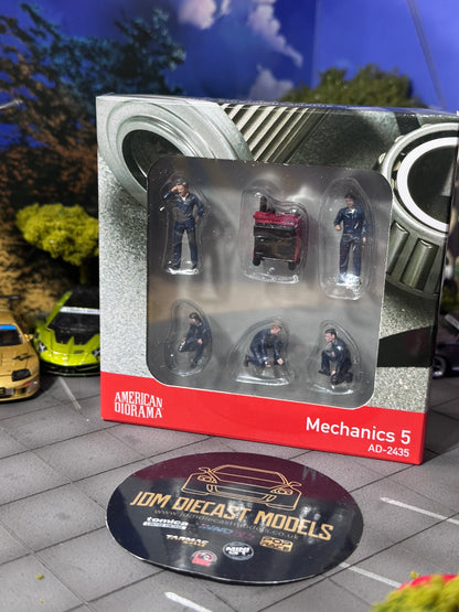 American Diorama Figure set - Mechanics 5 AD-2435