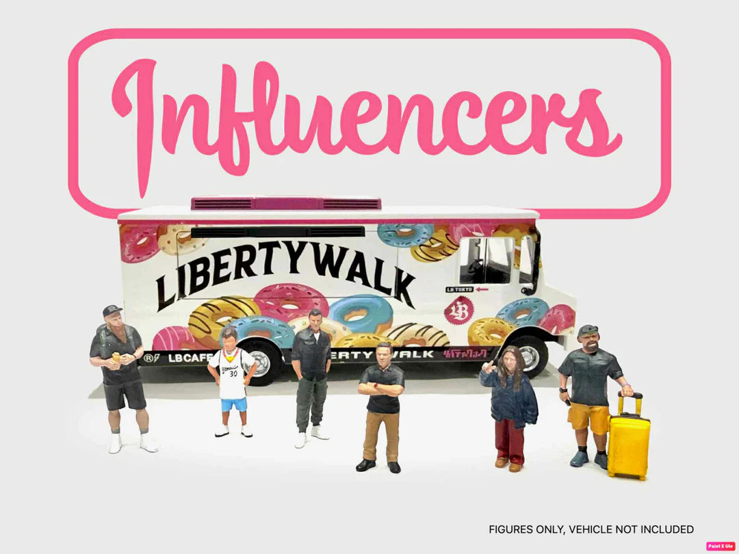 American Diorama Figure set - Influencers AD-2433