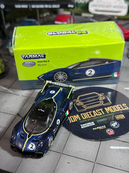 [Chase] Tarmac Works Pagani Huayra R Blu Avio T64G-TL035-BL