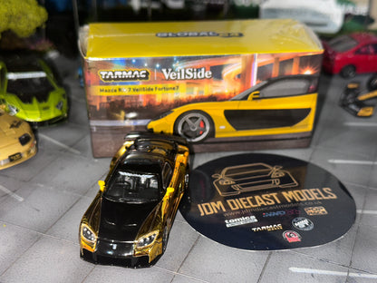[Chrome Chase] Mazda RX-7 VeilSide Fortune7 (Yellow / Black) T64G-075-YE