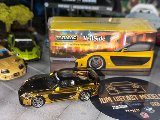[Chrome Chase] Mazda RX-7 VeilSide Fortune7 (Yellow / Black) T64G-075-YE