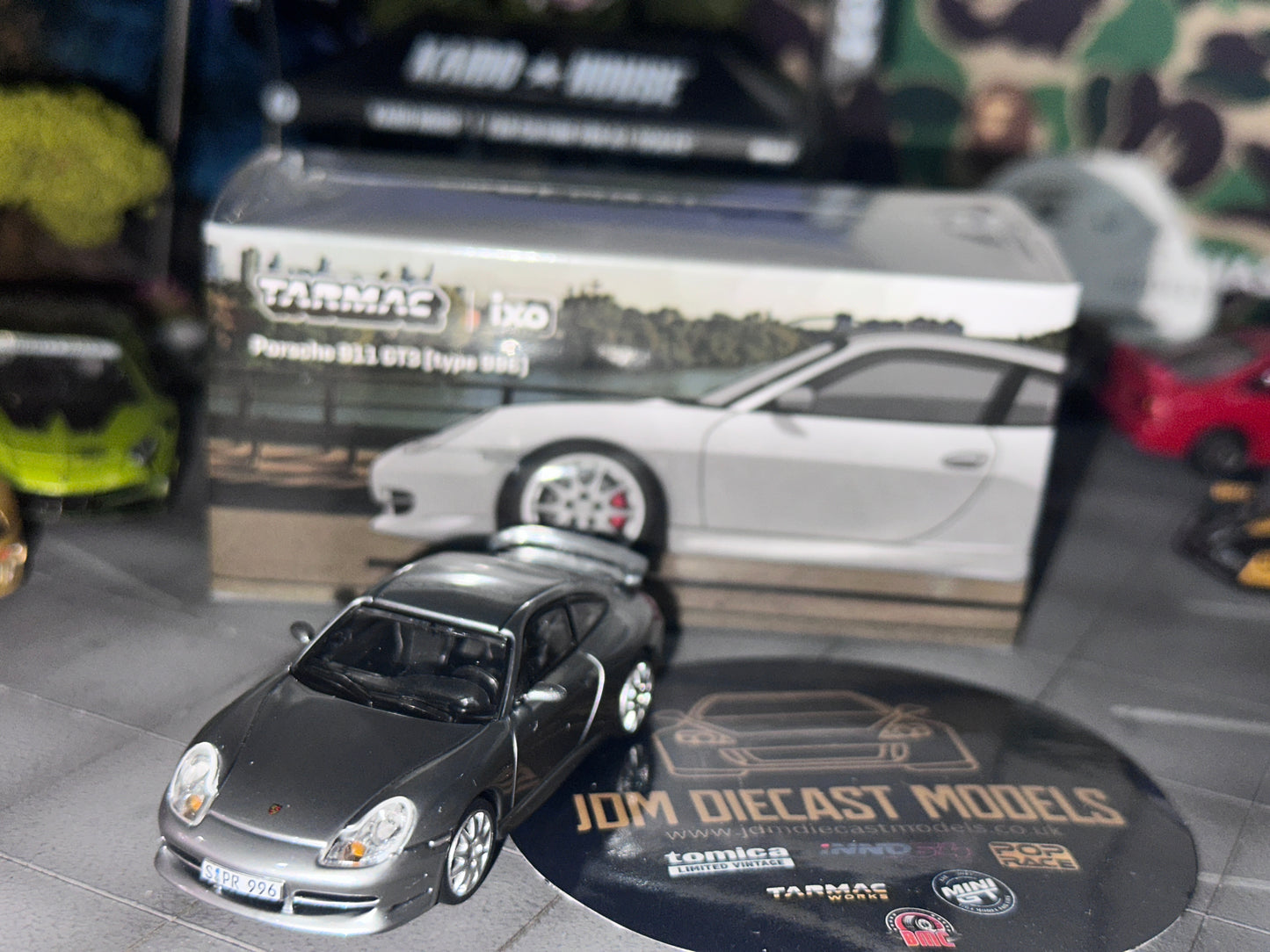 [Chase] Tarmac Works Porsche 911 GT3 (type 996) (Silver) T64G-069-SL