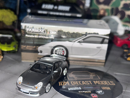 [Chase] Tarmac Works Porsche 911 GT3 (type 996) (Silver) T64G-069-SL