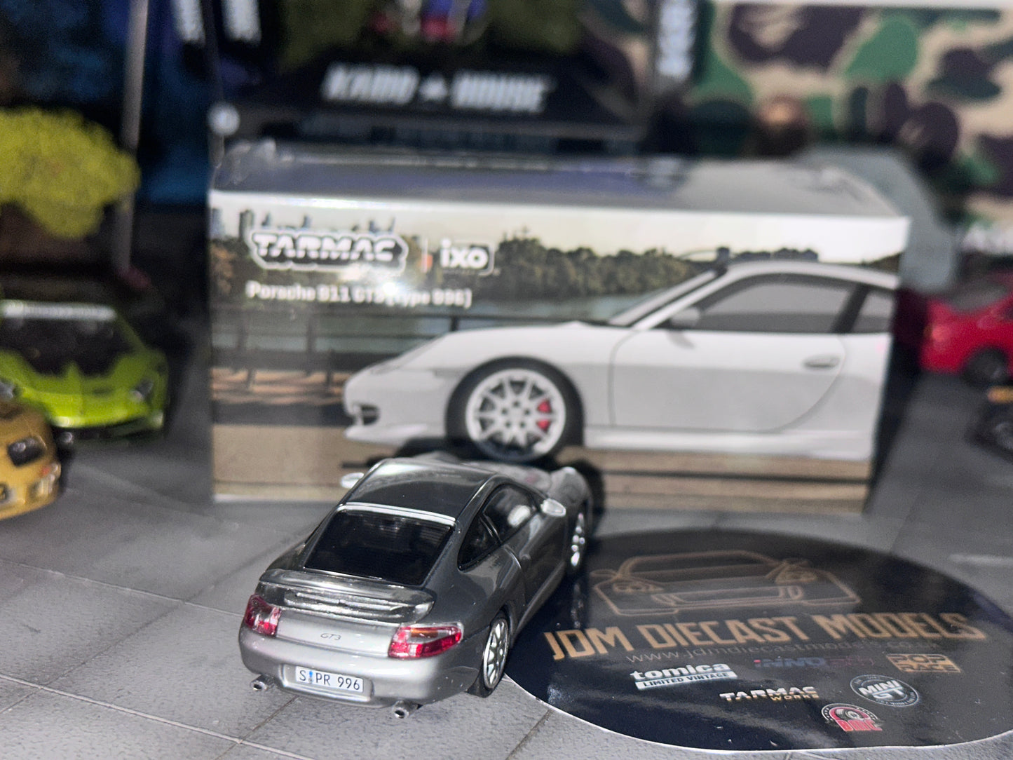 [Chase] Tarmac Works Porsche 911 GT3 (type 996) (Silver) T64G-069-SL