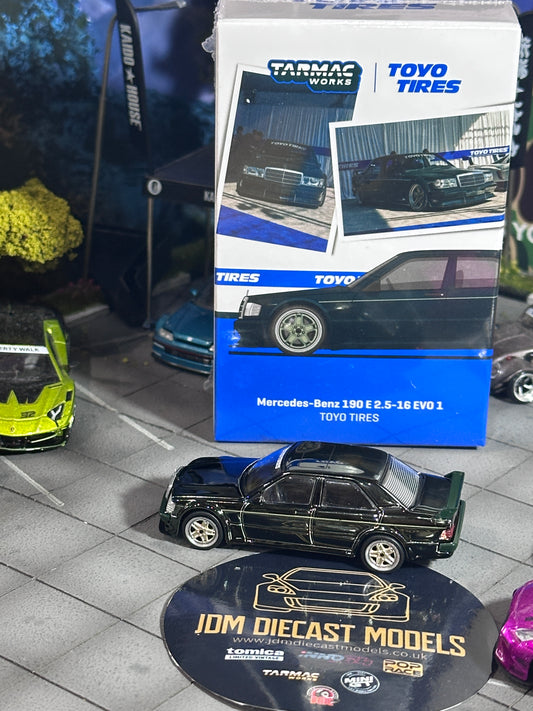 [Chrome Chase] Tarmac Works Mercedes-Benz 190 E 2.5-16 EVO 1 - TOYO TIRES T64G-057-TOYO