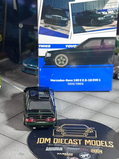 [Chrome Chase] Tarmac Works Mercedes-Benz 190 E 2.5-16 EVO 1 - TOYO TIRES T64G-057-TOYO