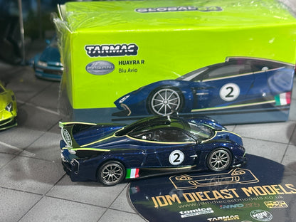 [Chase] Tarmac Works Pagani Huayra R Blu Avio T64G-TL035-BL