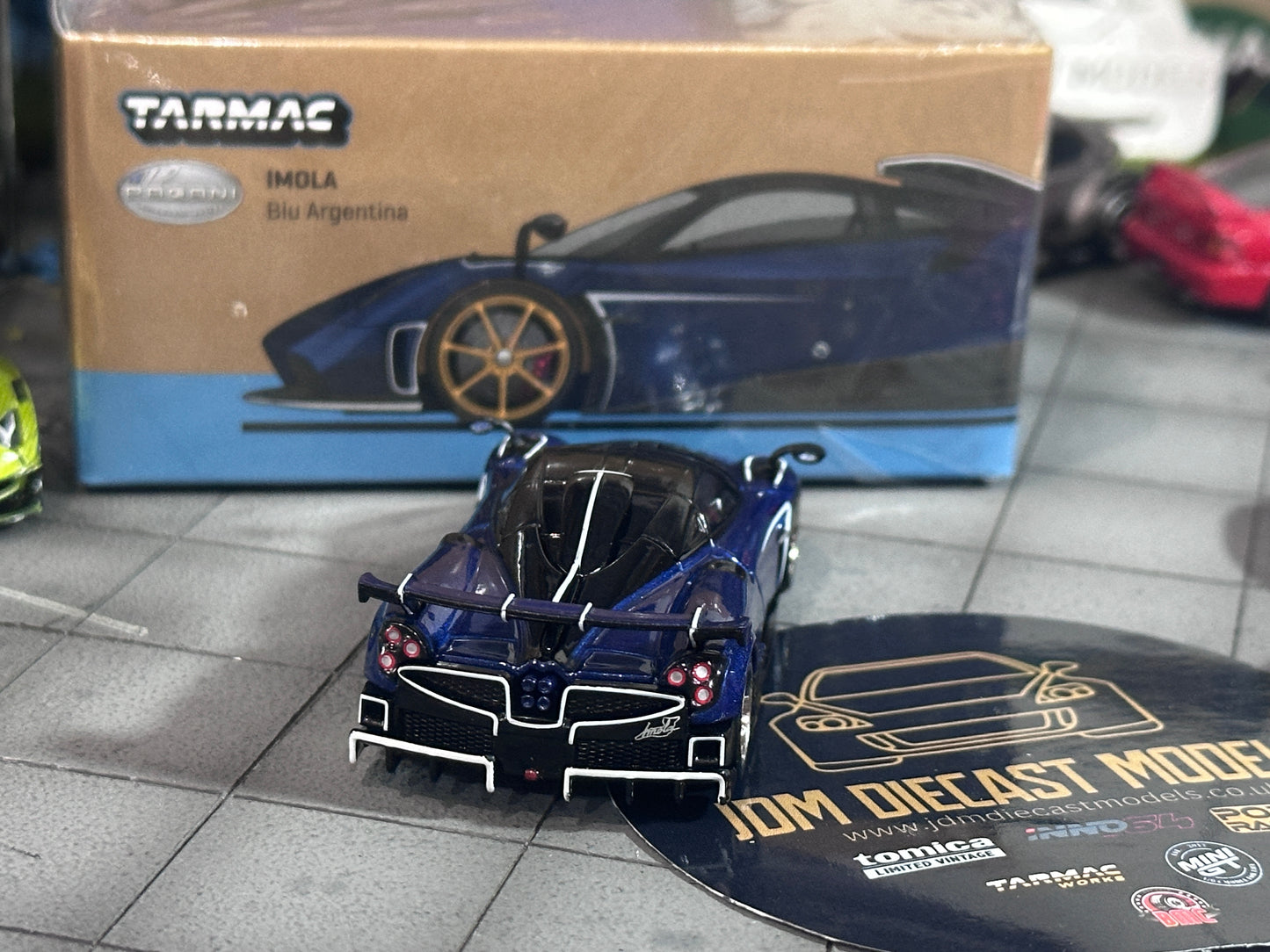 [Chase] Tarmac Works Pagani Imola Blu Argentina T64G-TL046-BL