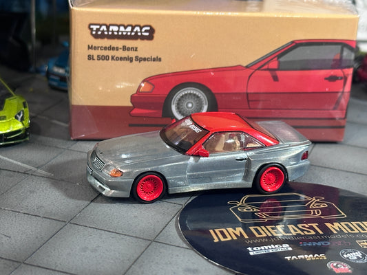 [Chase] Tarmac Works Global 64 Mercedes Benz SL 500 Koenig Specials Red T64G-045-RE