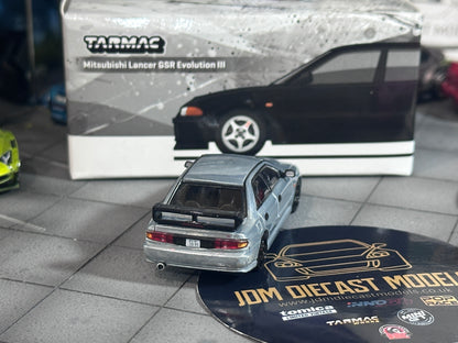 [Chase] Tarmac Works Mitsubishi Lancer GSR Evolution III Black T64G-050-BK