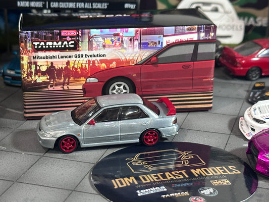 [Chase] Tarmac Works Mitsubishi Lancer GSR Evolution Red T64G-048-RE