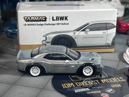 [Chase] Tarmac Works LB-WORKS Dodge Challenger SRT Hellcat - Lamley Special Edition (White) T64G-TL039-WH