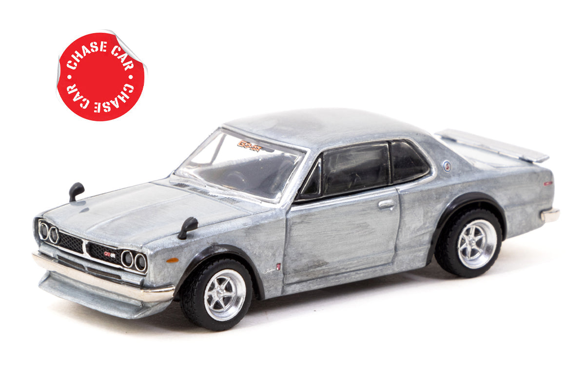 [Chase] Tarmac Works Nissan Skyline 2000 GT-R (KPGC10) - Tokyo Auto Salon 2024 Special Edition (Silver) T64G-043-SL2