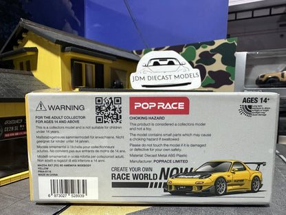 Poprace Mazda RX7 RE Amemiya Widebody Yellow PR64-0116