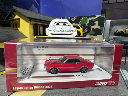 Inno64 Toyota Celica 1600GT TA22 Red