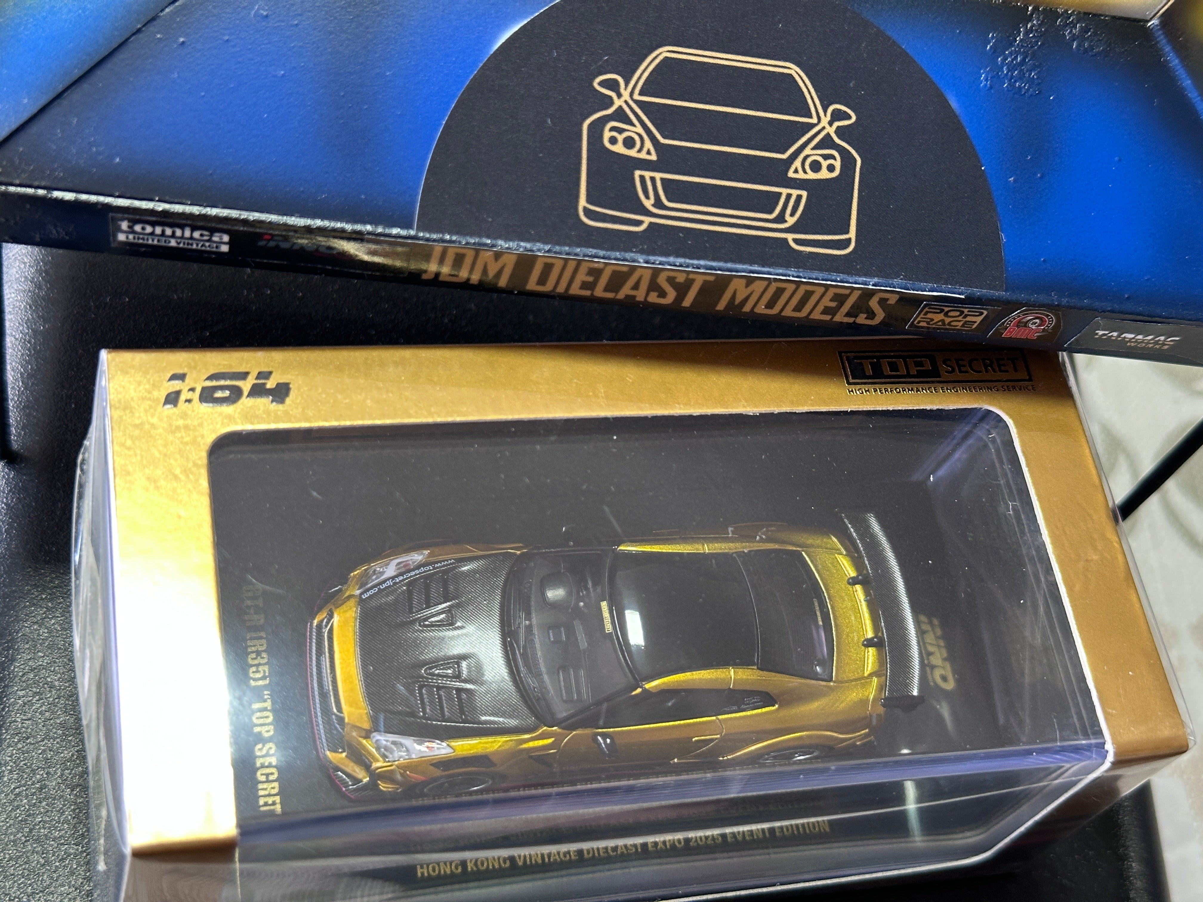 新しいスタイル イノモデル SECRET ”TOP (R35) GT-R Nissan 1/64