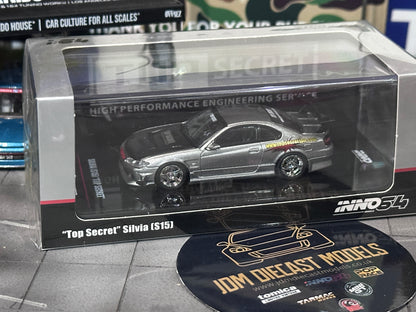 Inno64 Top Secret Silvia S15 Silver IN64-S15TS-SIL