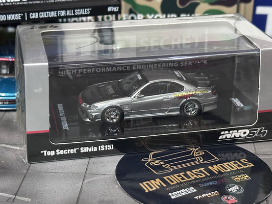 Inno64 Top Secret Silvia S15 Silver IN64-S15TS-SIL