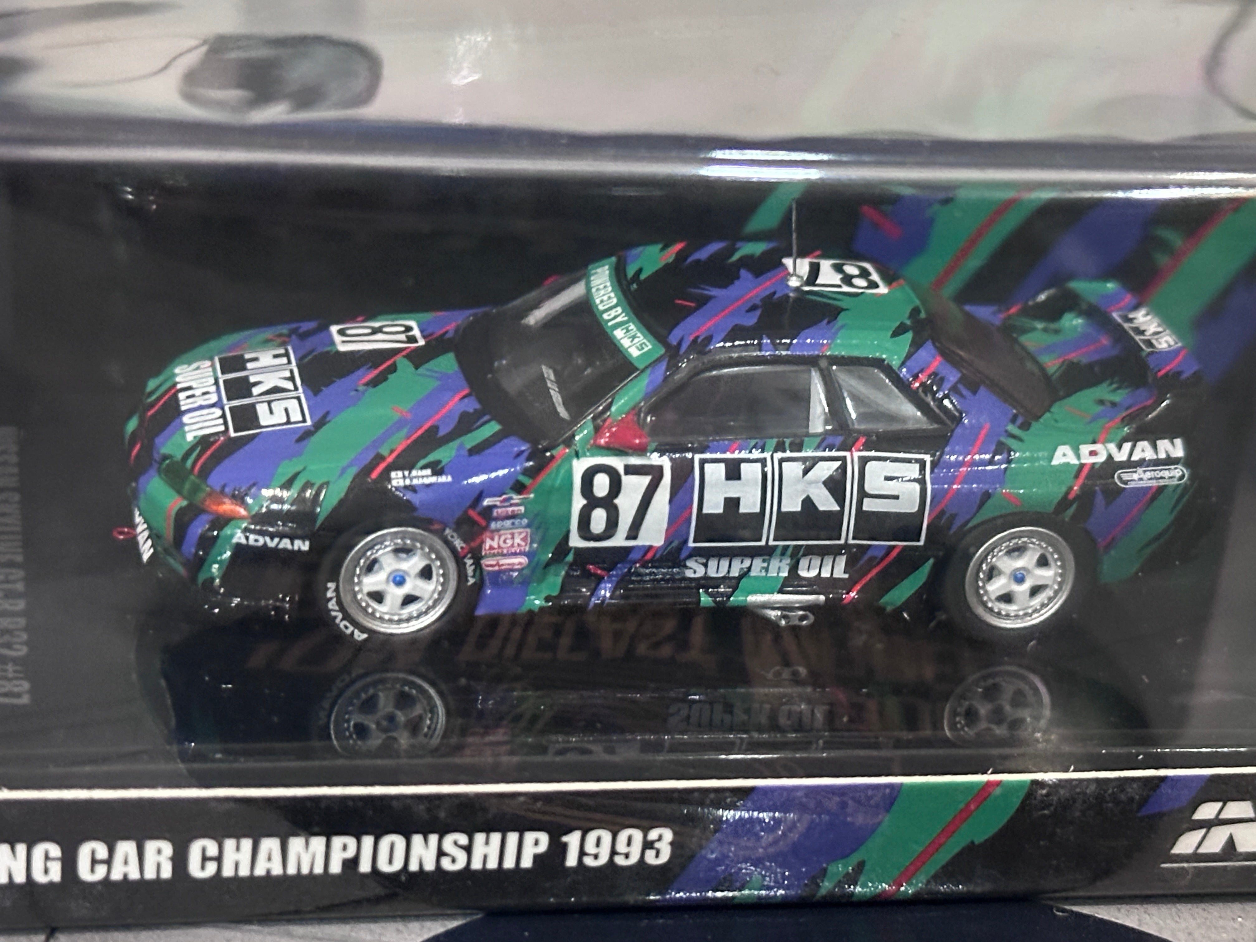 Inno64 Nissan Skyline GTR R32 #87 HKS JTC 1983 – JDM Diecast Models