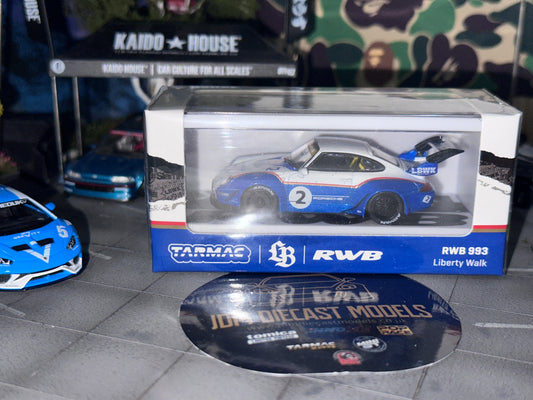 Tarmac Works RWB 993 Liberty Walk T64-TL017-LBWK2