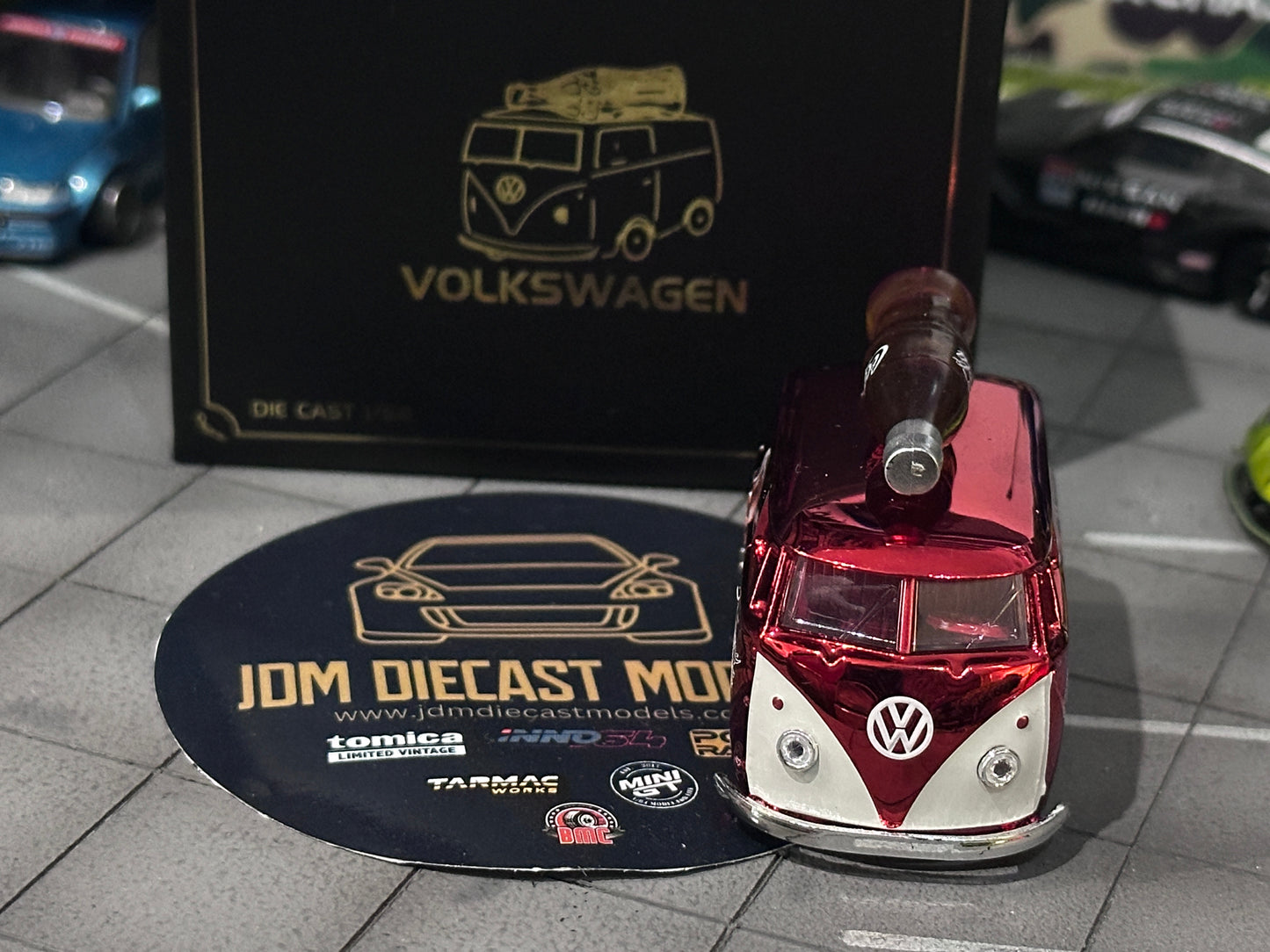 HY Model 1960 Volkswagen TI Coca-Cola Red