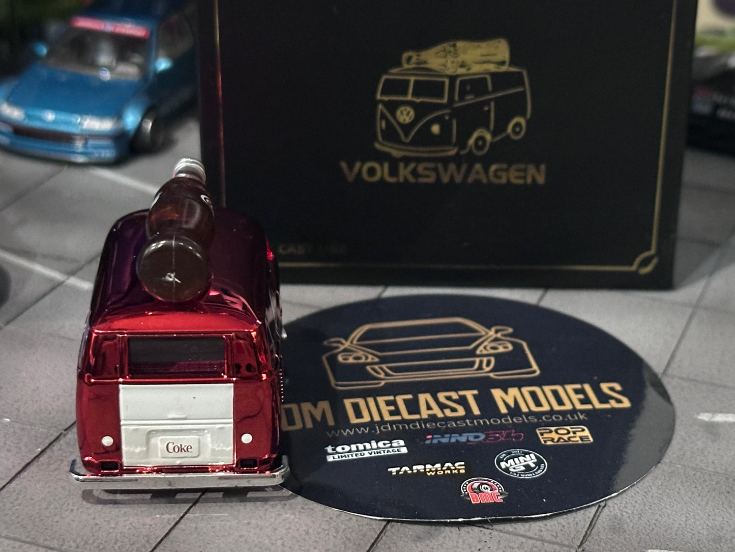 HY Model 1960 Volkswagen TI Coca-Cola Red
